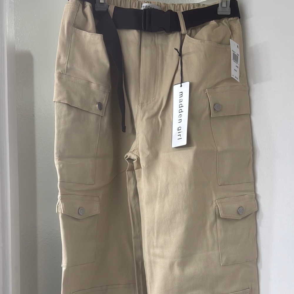 Madden Girl Tan Cargo Pants for Men